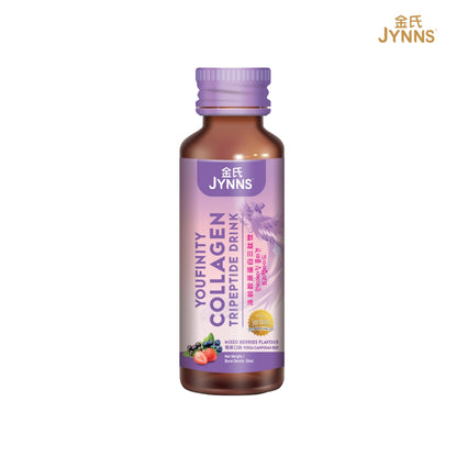 (2024 Mid-Autumn PROMO) $59! JYNNS Youfinity Collagen Tripeptides Drink 50ml x 10btl