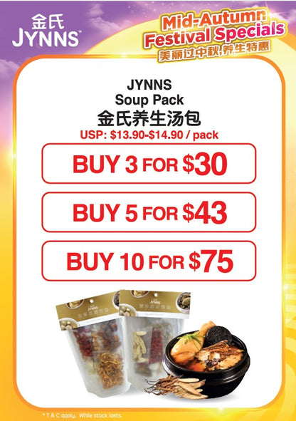 (2024 Mid-Autumn Promo) JYNNS Soup Pack Series