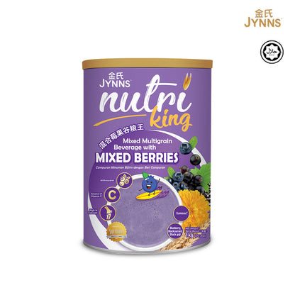 [2nd Item 50% Off] JYNNS Nutri King Mixed Berries Multigrain Beverage 1kg